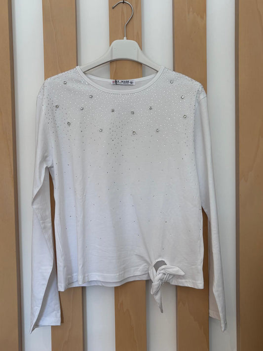 Maglia Diamond Con Fiocco